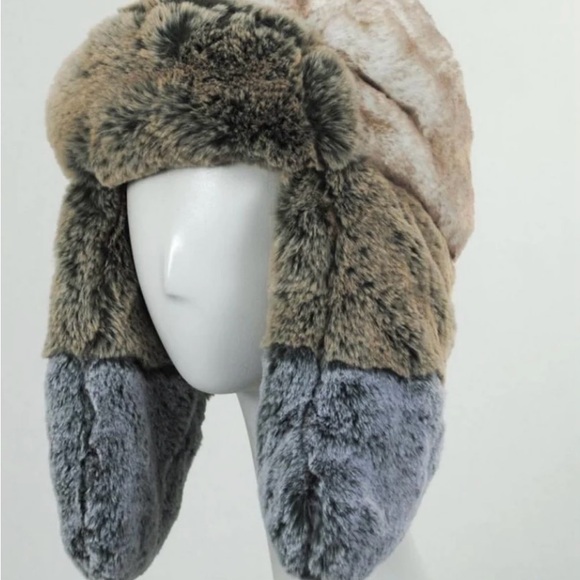 Kangol XL fur trapper hat, not real fur - Picture 1 of 6